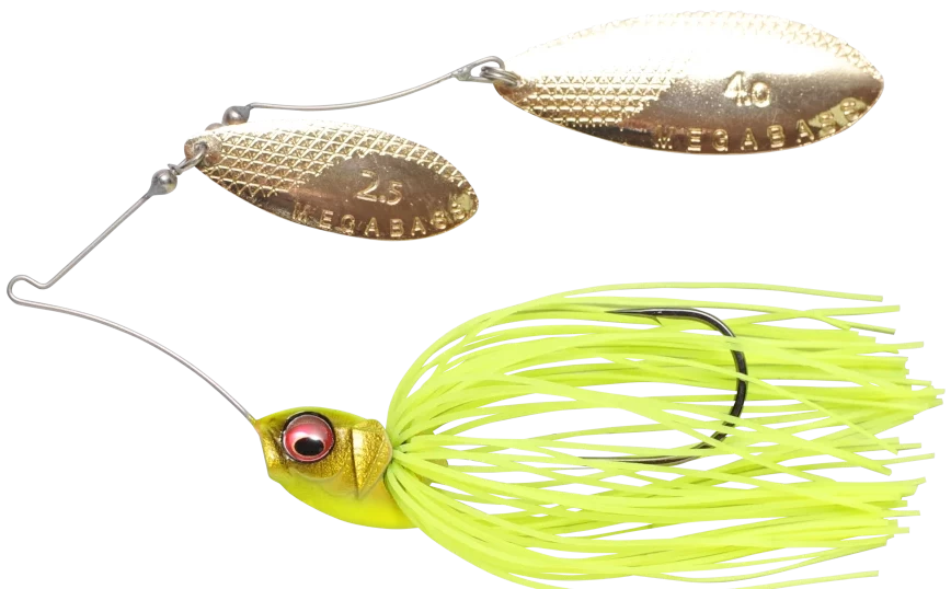 Megabass V9 Double Willow Spinnerbait 5 Megabass V9 Double Willow Spinnerbait - Image 3