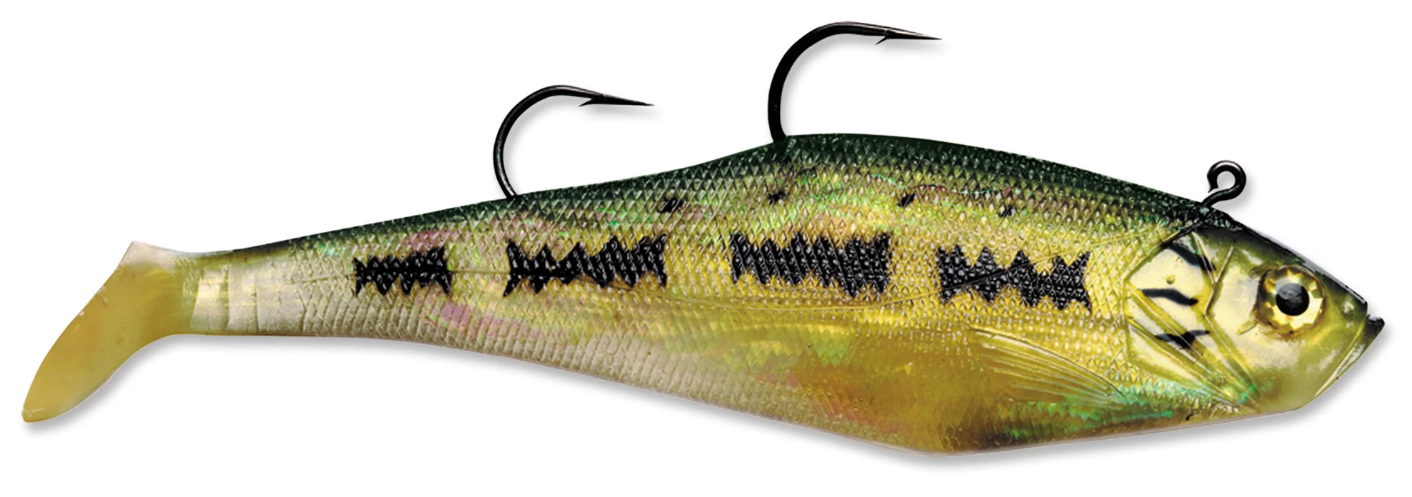 Storm WildEye Swim Shad 9 Inch Paddle Tail Swimbait 4 Storm WildEye Swim Shad 9 Inch Paddle Tail Swimbait - Image 2