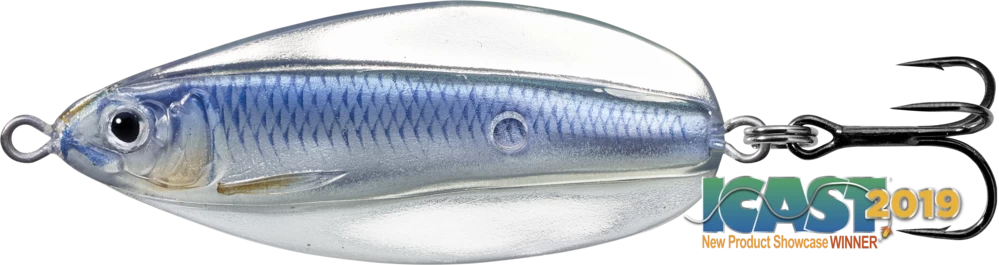 LIVETARGET Erratic Shiner Flutter Spoon 3 LIVETARGET Erratic Shiner Flutter Spoon