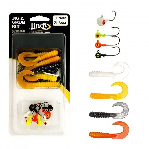 Lindy Jig And Grub Kit 3 Lindy Jig And Grub Kit