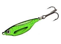 13 Fishing Flash Bang 3/8 Oz. Jigging Rattle Spoon W/ Glow Sticks -Danshui Fishing Shop 31511763058777