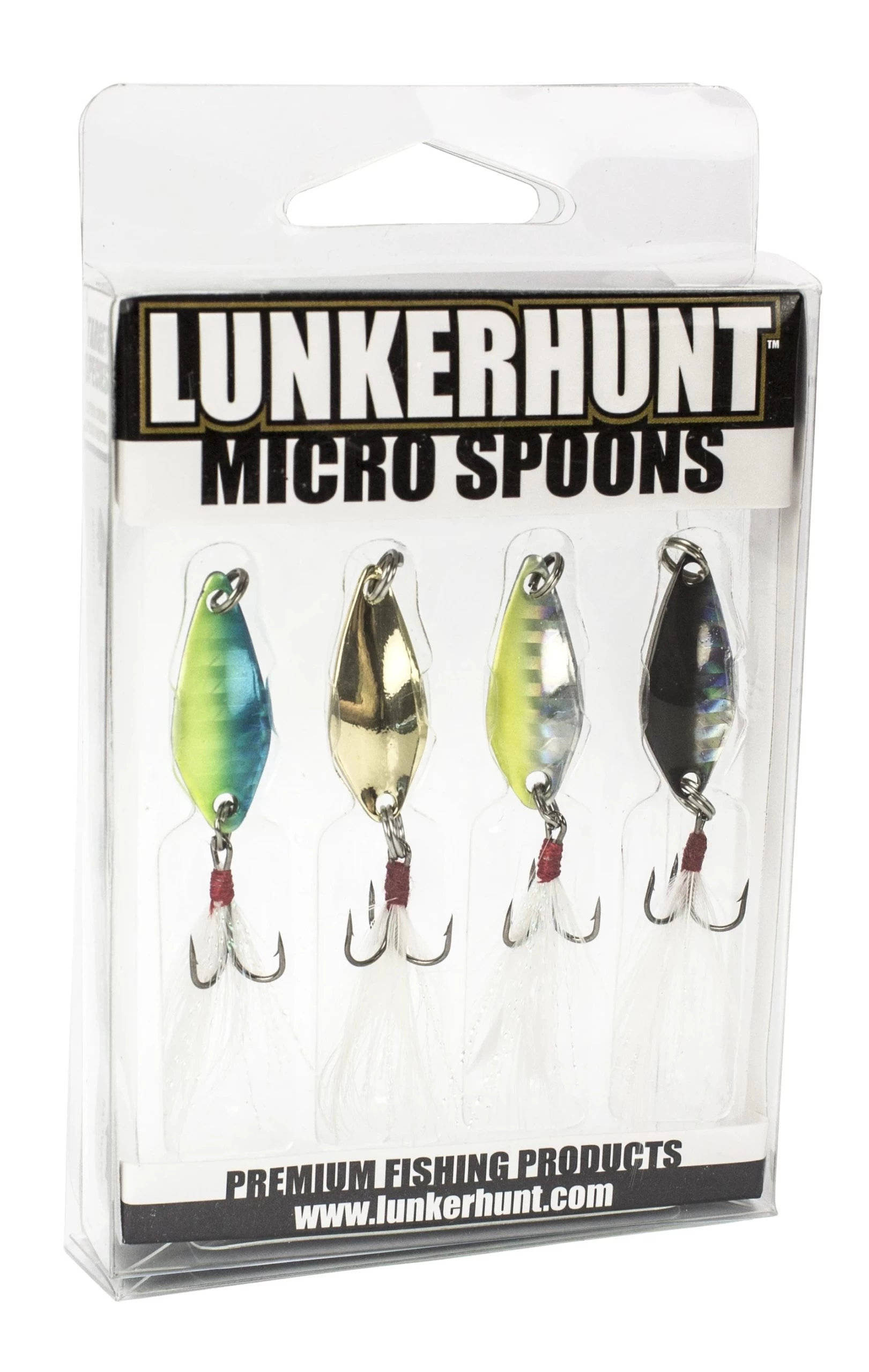 Lunkerhunt Micro Spoon 4-Piece Multi Pack 3 Lunkerhunt Micro Spoon 4-Piece Multi Pack