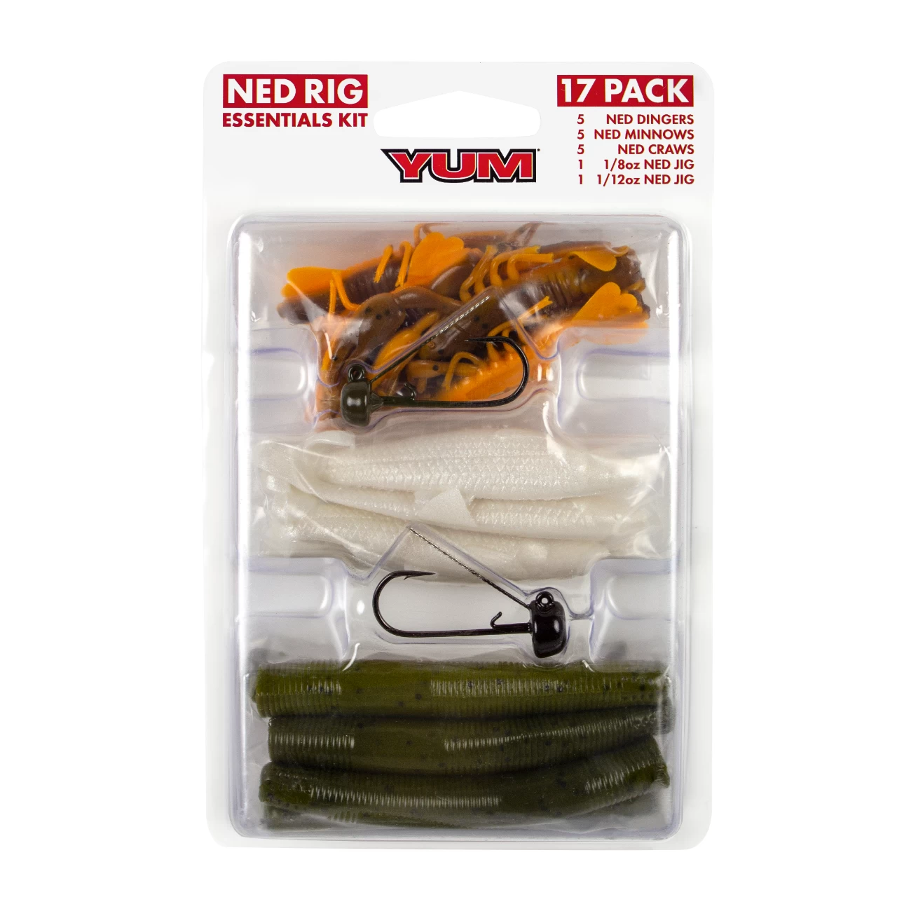 YUM Ned Rig Essentials 17-Piece Kit 4 YUM Ned Rig Essentials 17-Piece Kit - Image 2