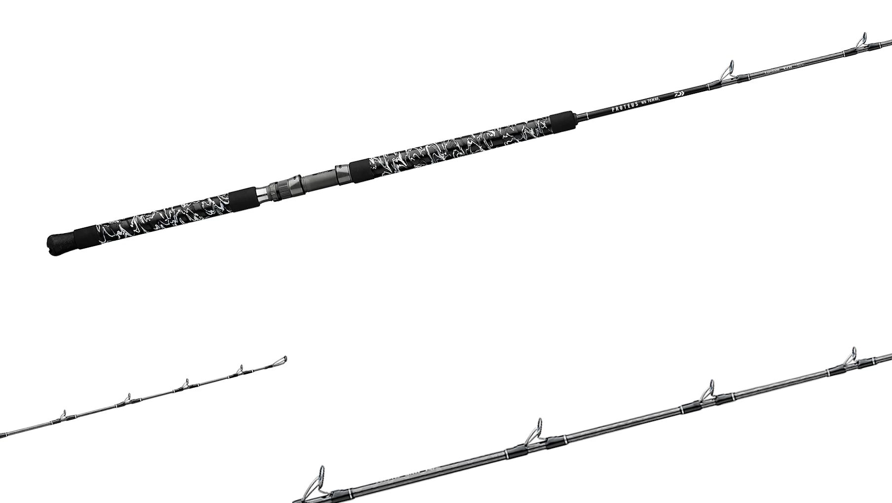 Daiwa Proteus Winn Camo Wrap Conventional Casting Rods 3 Daiwa Proteus Winn Camo Wrap Conventional Casting Rods