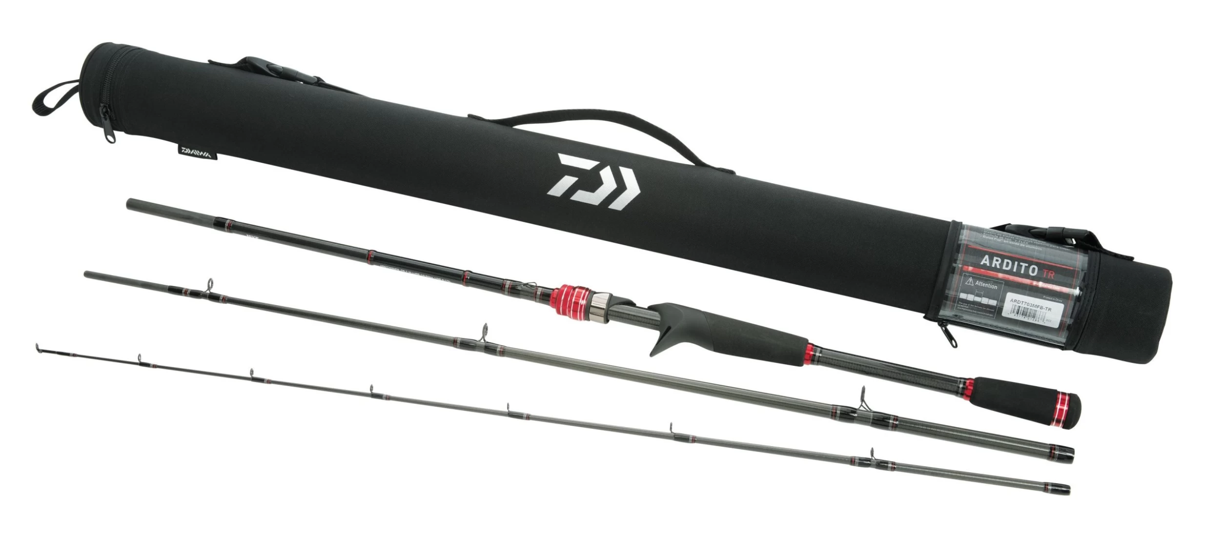 Daiwa Ardito-TR Casting 3-Piece Travel Rods 3 Daiwa Ardito-TR Casting 3-Piece Travel Rods