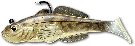 LIVETARGET Goby Paddle Tail Swimbait 3 Pack 6 LIVETARGET Goby Paddle Tail Swimbait 3 Pack - Image 4