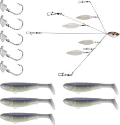 YUM Scottsboro Kit YUMbrella Flash Mob Jr. 3.5 Inch Swimbait Kit -Danshui Fishing Shop 40397899268185