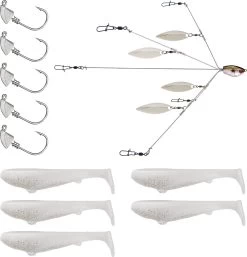 YUM Scottsboro Kit YUMbrella Flash Mob Jr. 3.5 Inch Swimbait Kit -Danshui Fishing Shop 40397899300953