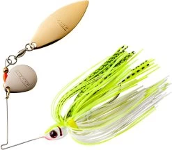 Booyah Tandem Blade Spinnerbait 40 Booyah Tandem Blade Spinnerbait -Danshui Fishing Shop BYBT14646 chart white shad