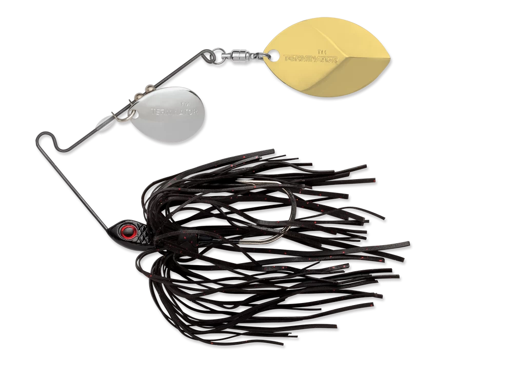 Terminator Super Stainless Spinnerbait Colorado Oklahoma 1/2 Oz. 3 Terminator Super Stainless Spinnerbait Colorado Oklahoma 1/2 Oz.
