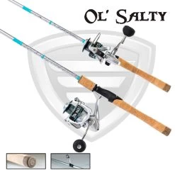 Favorite Fishing Ol' Salty Spinning Combo 17 Favorite Fishing Ol' Salty Spinning Combo -Danshui Fishing Shop OlSaltySpinningCombo
