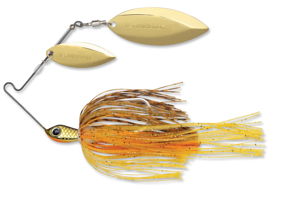 Terminator Stainless Pulse Skirt Spinnerbait Double Willow 1/2 Oz. 5 Terminator Stainless Pulse Skirt Spinnerbait Double Willow 1/2 Oz. - Image 3