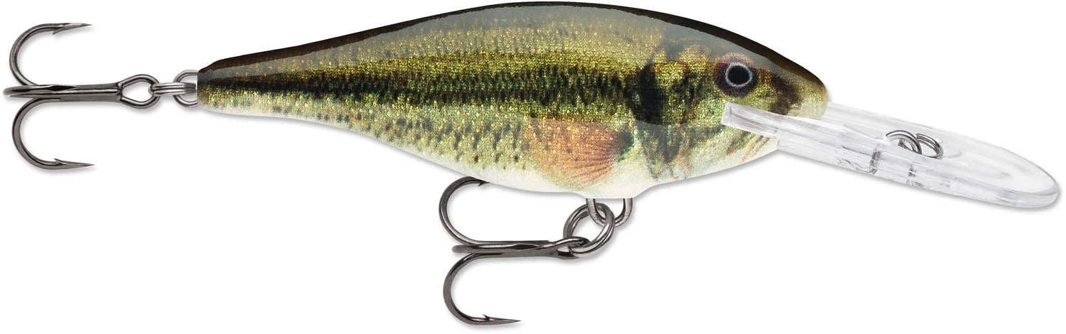 Rapala Shad Rap 2 Inch Medium Diving Crankbait SR05 3 Rapala Shad Rap 2 Inch Medium Diving Crankbait SR05