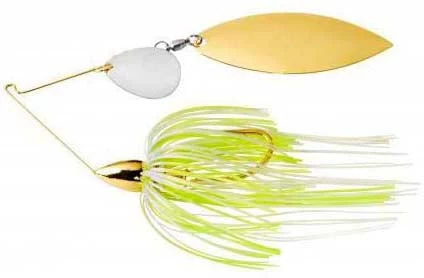 War Eagle Tandem Willow/Colorado Gold Frame Spinnerbait 3 War Eagle Tandem Willow/Colorado Gold Frame Spinnerbait