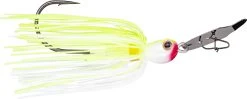 Strike King Thunder Cricket Vibrating Swim Jig 24 Strike King Thunder Cricket Vibrating Swim Jig -Danshui Fishing Shop chartreuse white