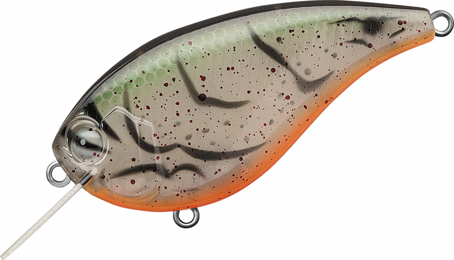Evergreen International Flat Force 4 Flat-Sided Shallow Diving Crankbait 4 Evergreen International Flat Force 4 Flat-Sided Shallow Diving Crankbait - Image 2