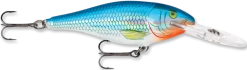 Rapala Shad Rap 2 3/4 Inch Medium Diving Crankbait SR07 -Danshui Fishing Shop holographic 2Bblue 2Bshiner